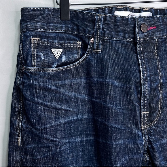 Guess Slim Straight Jeans Size 34 - Picture 9 of 13